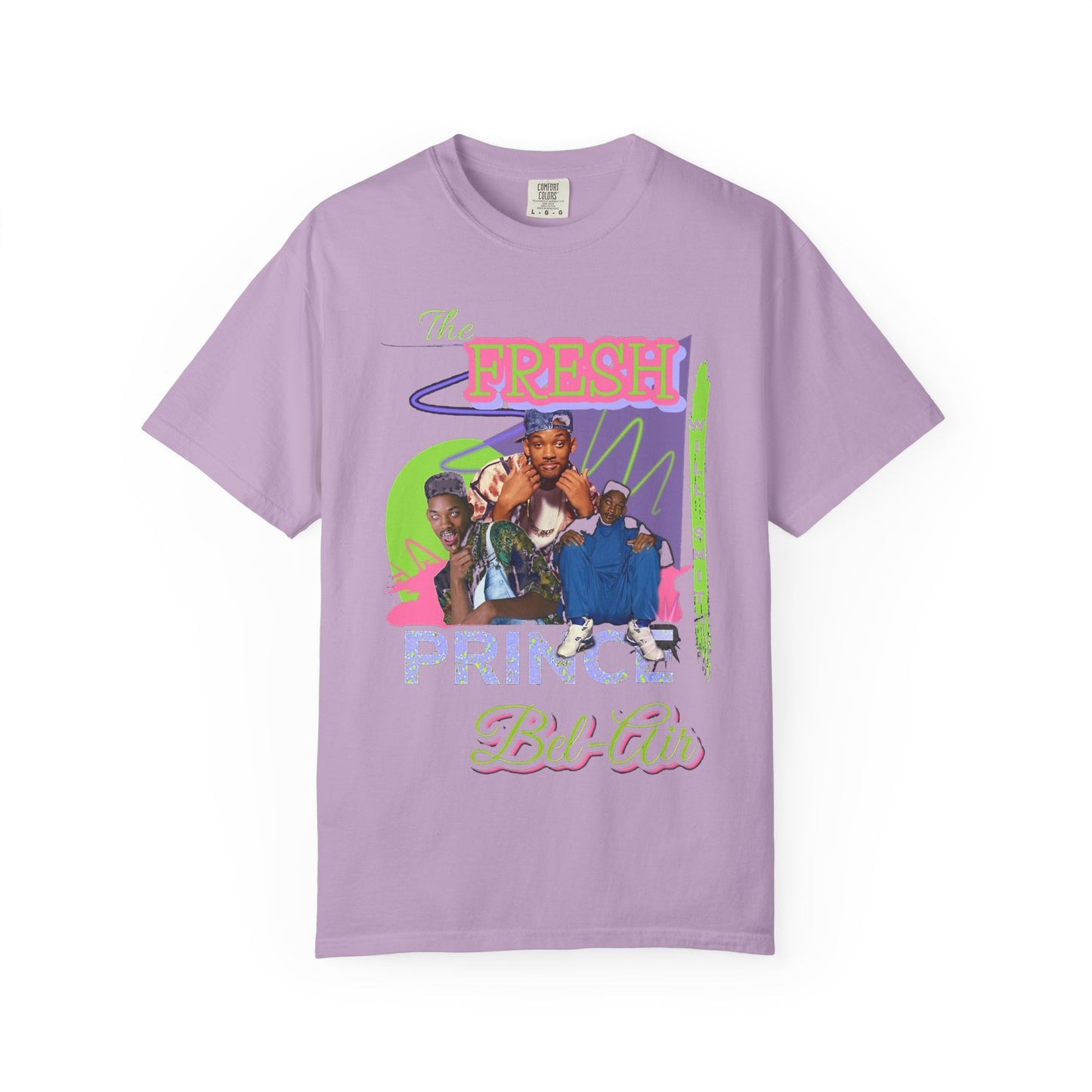 Fresh Prince of Bel-Air T-Shirt - Retro Unisex Garment-Dyed Tee