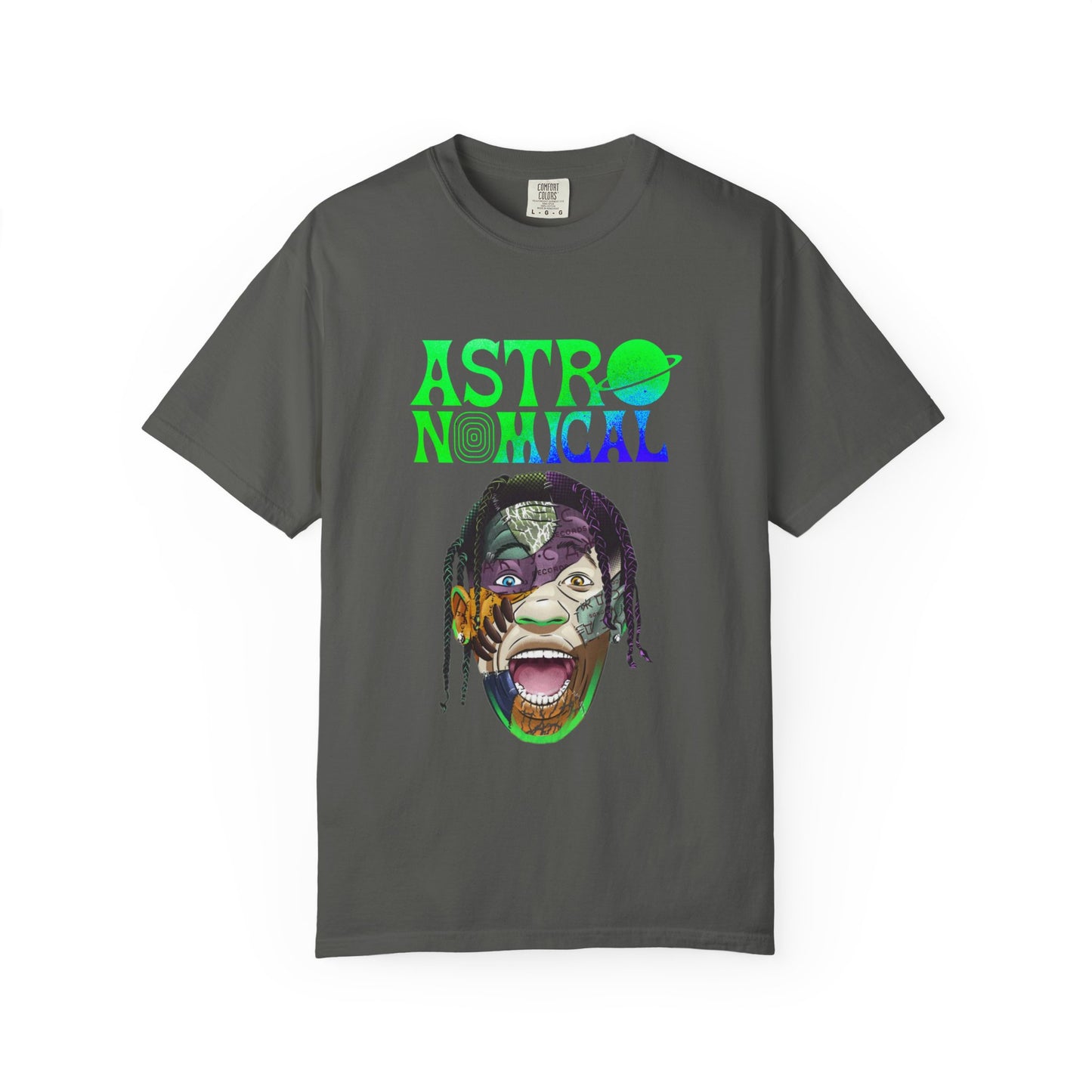 Unisex Astronomical Graphic T-shirt - Trendy Space-Inspired Design