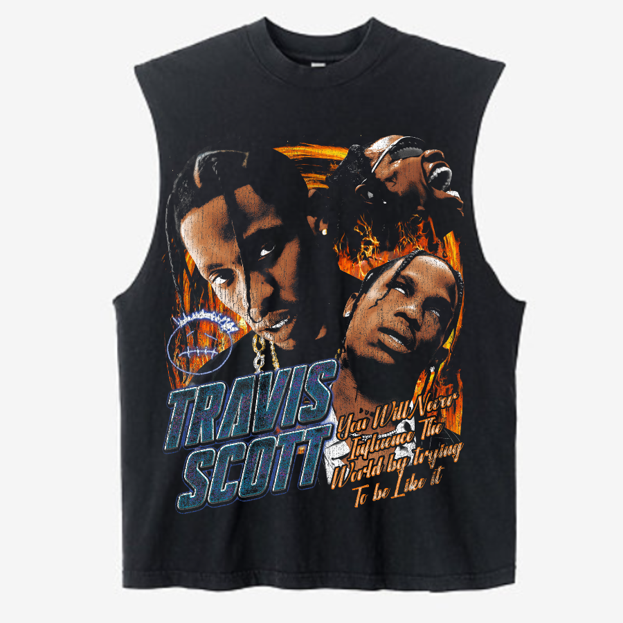 Travis Sleeveless T Shirt