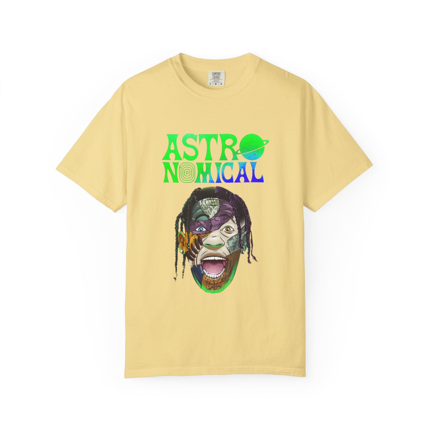Unisex Astronomical Graphic T-shirt - Trendy Space-Inspired Design