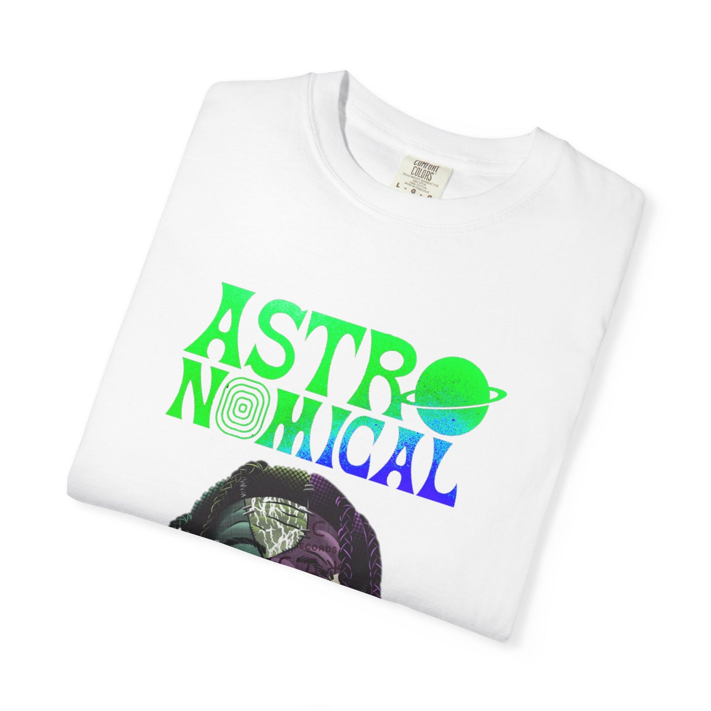 Unisex Astronomical Graphic T-shirt - Trendy Space-Inspired Design