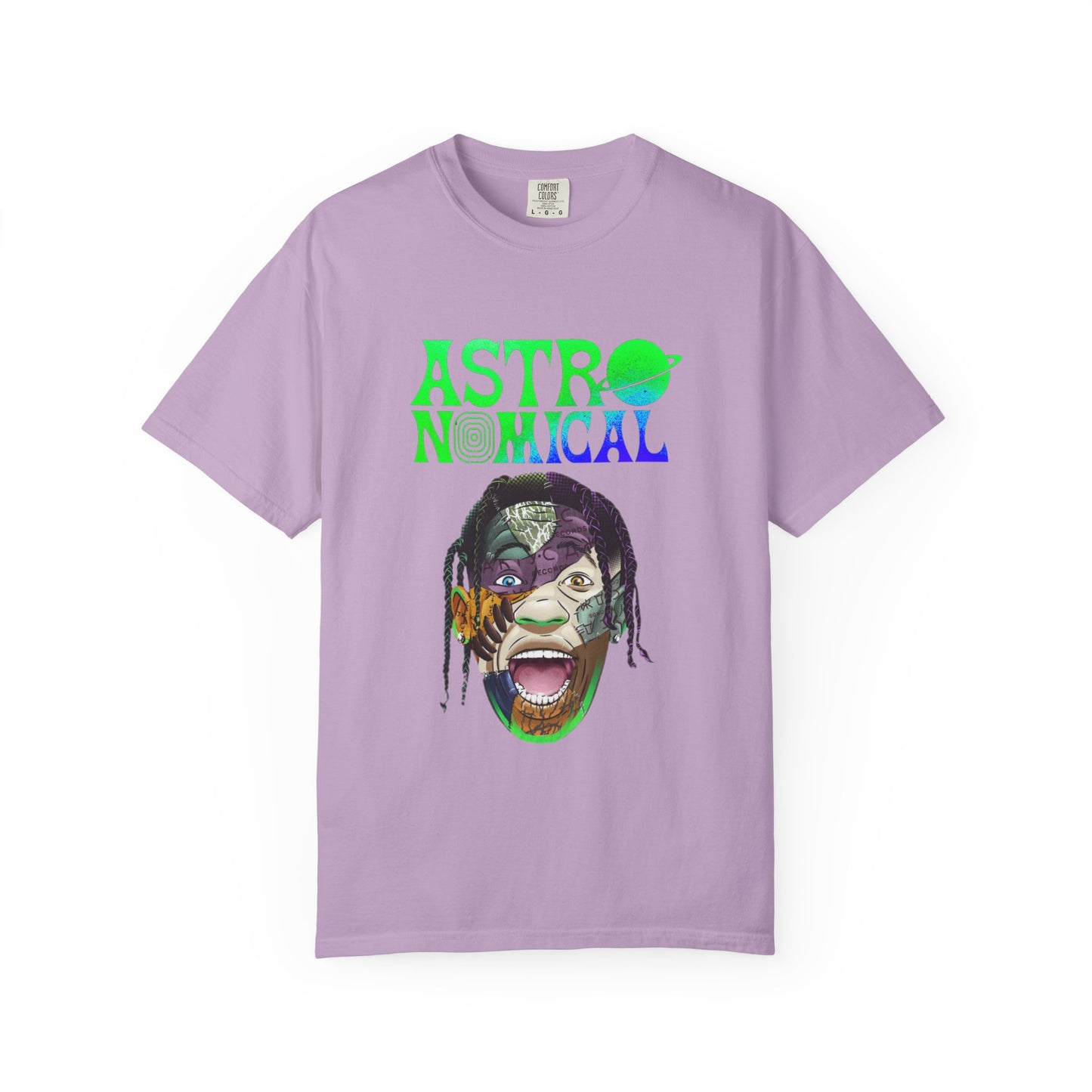 Unisex Astronomical Graphic T-shirt - Trendy Space-Inspired Design