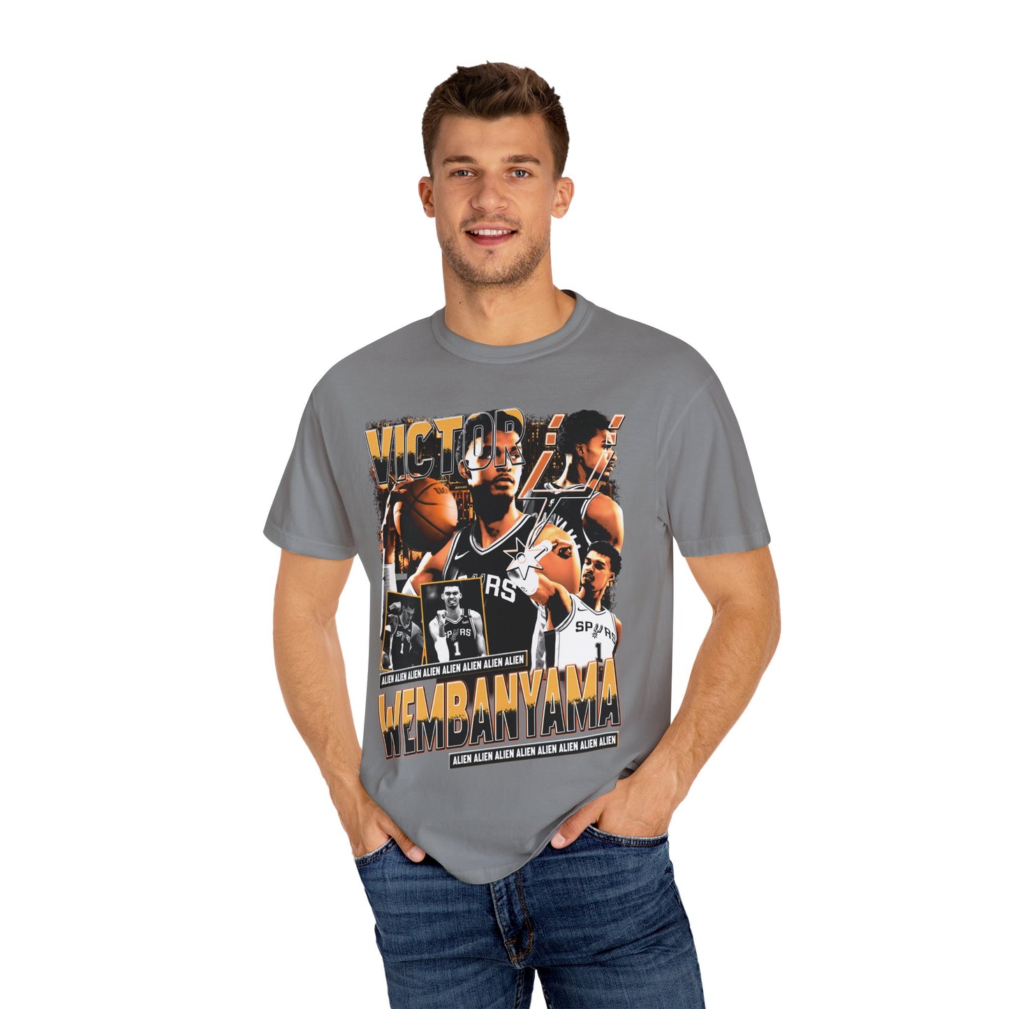 Victor Wembanyama Unisex T-Shirt | NBA Fan Apparel, Basketball Gift, Sports Tee, Casual Wear, Comfortable Everyday Top