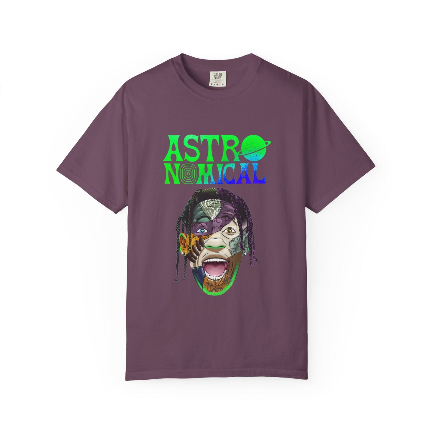 Unisex Astronomical Graphic T-shirt - Trendy Space-Inspired Design